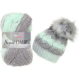 Nepal Ombre - 75% Akryl, 25% Vlna