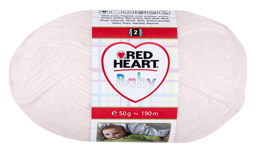 Red Heart - Baby 8501 svetlo ružová