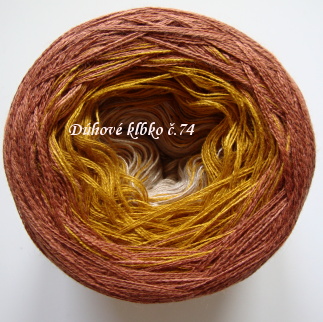 Dúhove klbko - č.74 - 750m - 3n