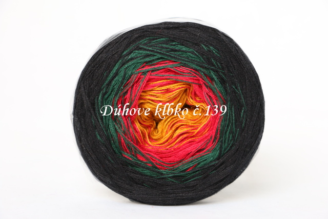 Dúhove klbko - č.139 - 750m - 3n
