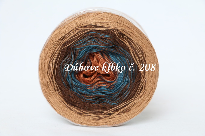 Dúhove klbko - č.208 - 750m - 3n