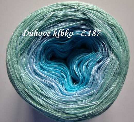 Dúhove klbko - č.187 - 750m - 3n