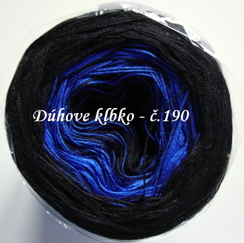 Dúhove klbko - č.190 - 750m - 3n