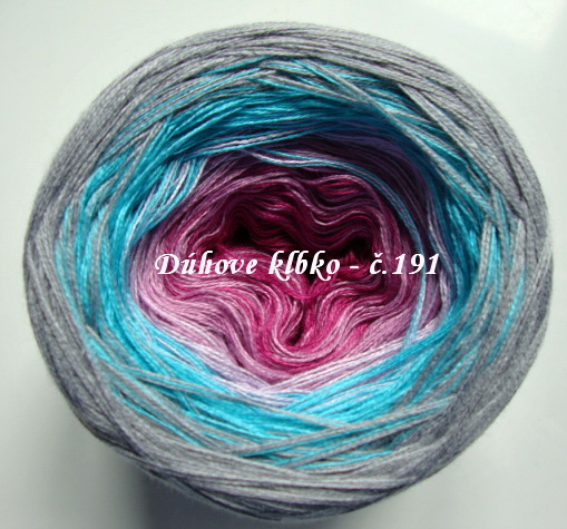 Dúhove klbko - č.191 - 750m - 3n