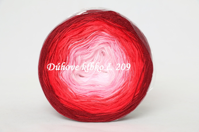 Dúhove klbko - č.209 - 750m - 3n