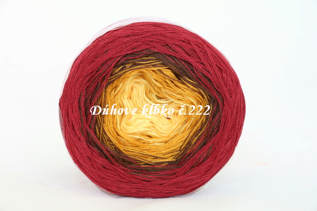 Dúhove klbko - č.222 - 750m - 3n