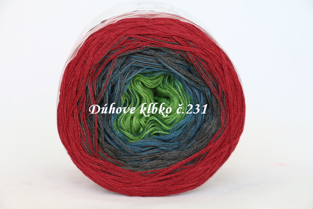 Dúhove klbko - č.231 - 750m - 3n