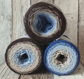 Set 506 - Rainbow Cake + Dúhove klbko 1100 m - 4 n